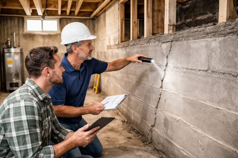 Basement Crack Repair in Cherokee County, GA