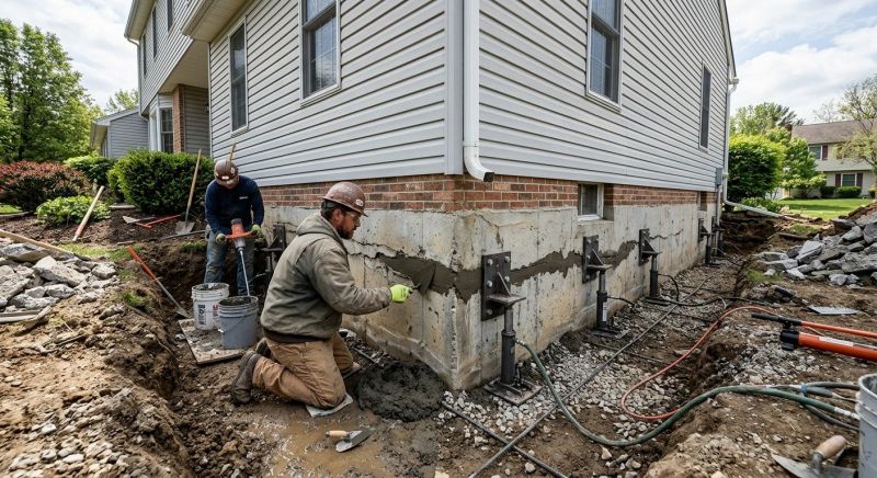 Basement Foundation Repair in Kennesaw, GA