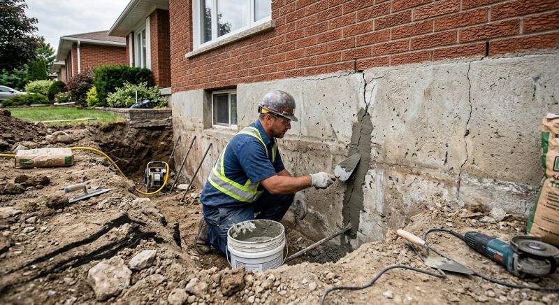 Basement Foundation Repair in Woodstock, GA