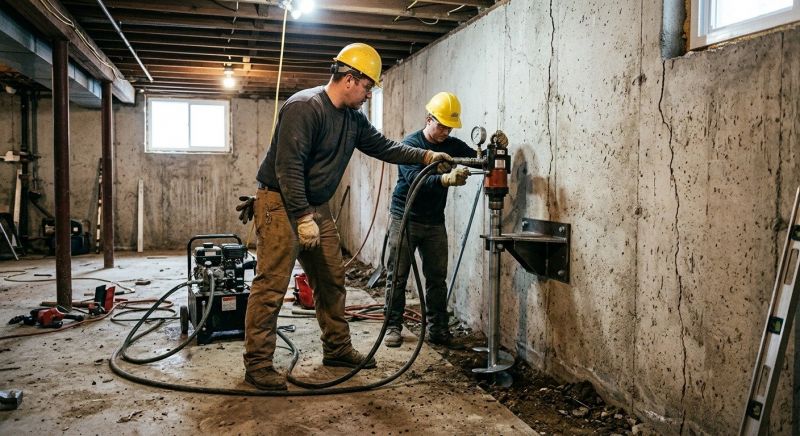 Basement Stabilization in Cherokee County, GA