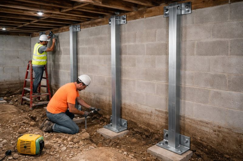 Basement Stabilization in Cherokee County, GA
