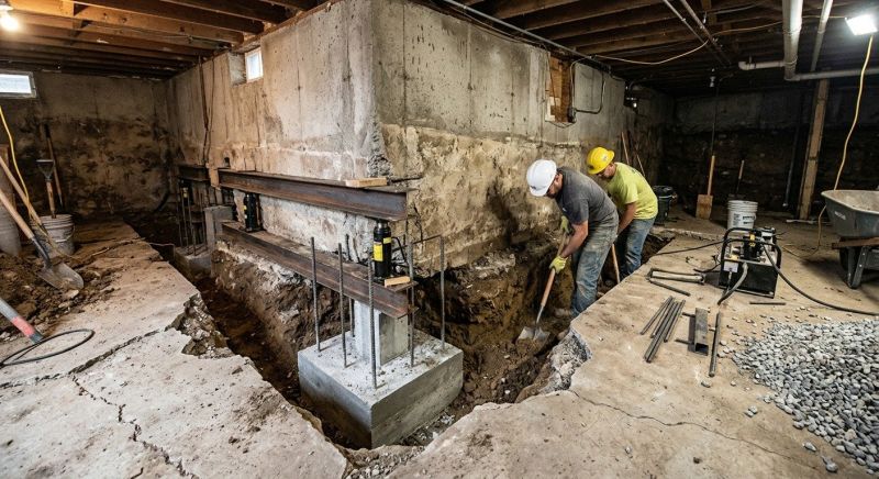 Basement Underpinning in Cherokee County, GA