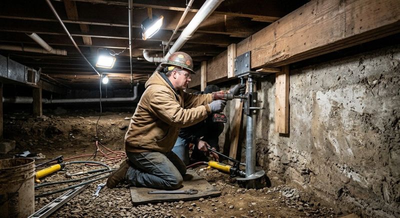 Basement Underpinning in Cherokee County, GA