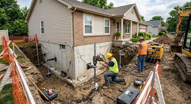 Building Foundation Repair in Alpharetta, GA
