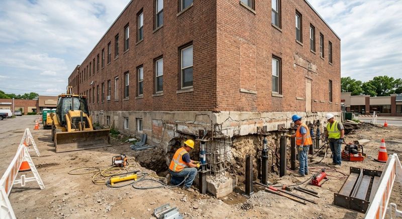 Commercial Foundation Repair in Cherokee County, GA