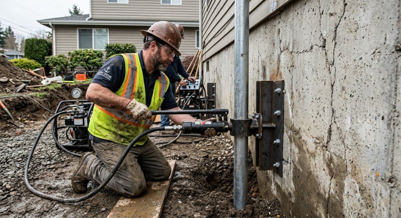 Concrete Foundation Leveling in Canton, GA
