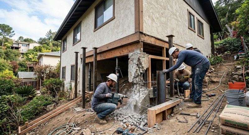 Concrete Foundation Repair in Cartersville, GA