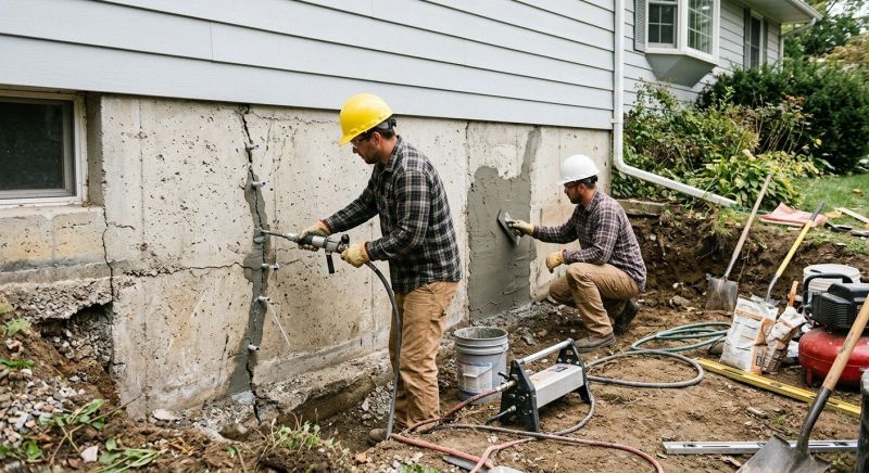 Concrete Foundation Repair in Powder Springs, GA