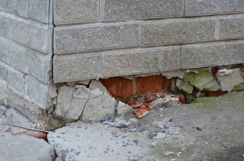 Cracked Foundation Repair in Woodstock, GA