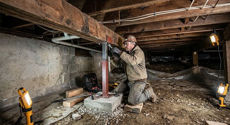 Crawlspace Foundation Repair in Bartow County, GA