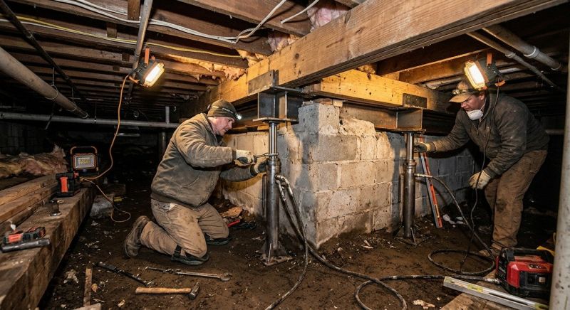 Crawlspace Foundation Repair in Forsyth County, GA
