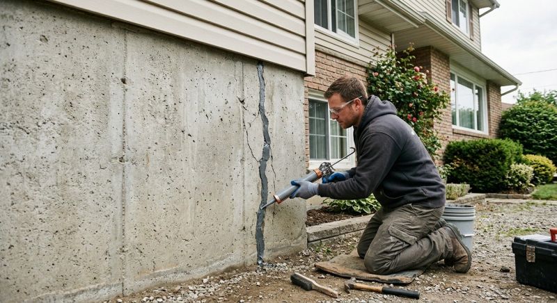 Foundation Crack Sealing in Cherokee County, GA
