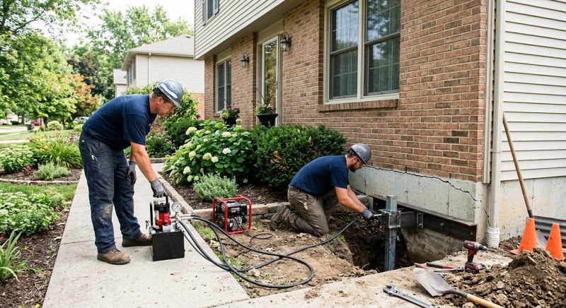 Foundation Jacking in Alpharetta, GA