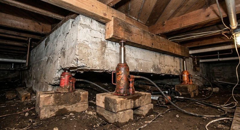 Foundation Jacking in Alpharetta, GA