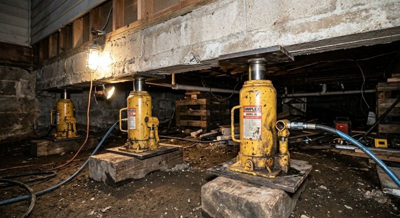 Foundation Jacking in Cobb County, GA