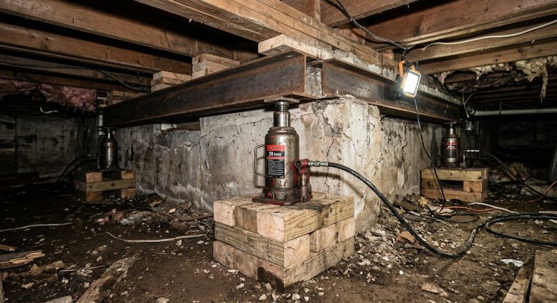 Foundation Jacking in Forsyth County, GA