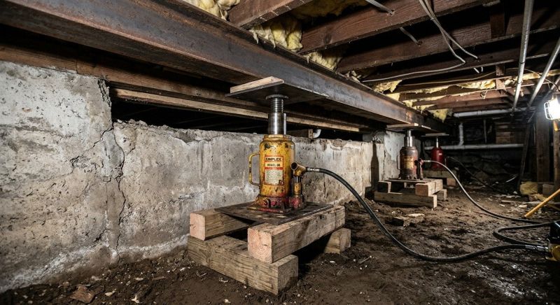 Foundation Jacking in Hiram, GA