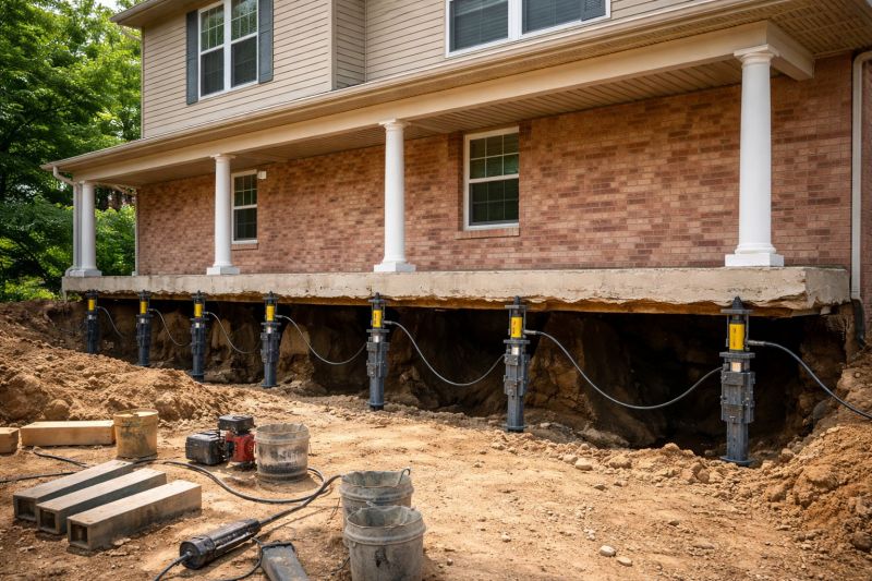 Foundation Jacking in Woodstock, GA
