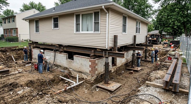 Foundation Lifting in Canton, GA