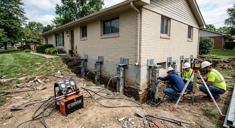 Foundation Pier Leveling in Cherokee County, GA