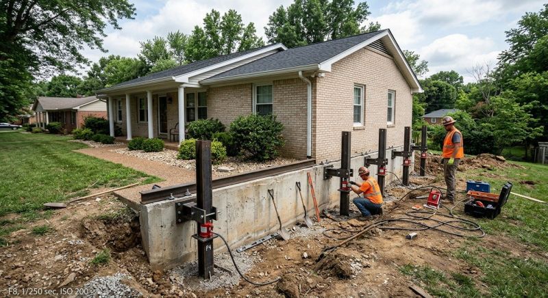 Foundation Pier Leveling in Cherokee County, GA