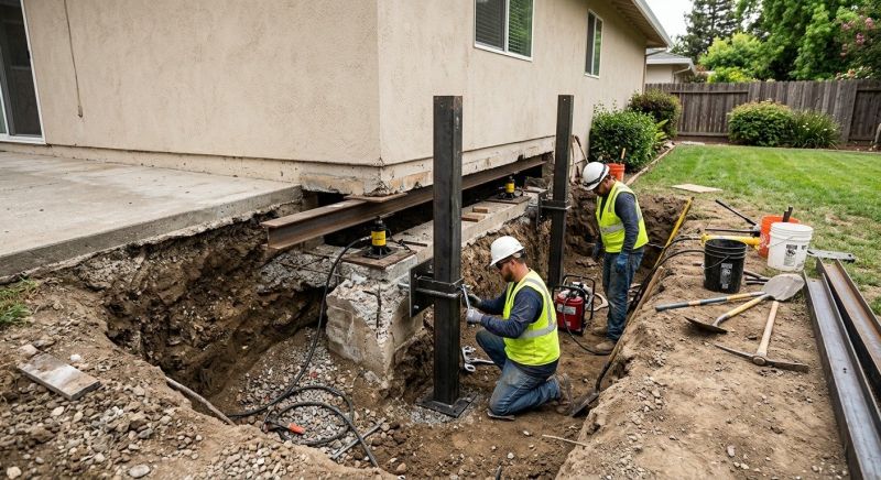 Foundation Pier Repair in Cherokee County, GA