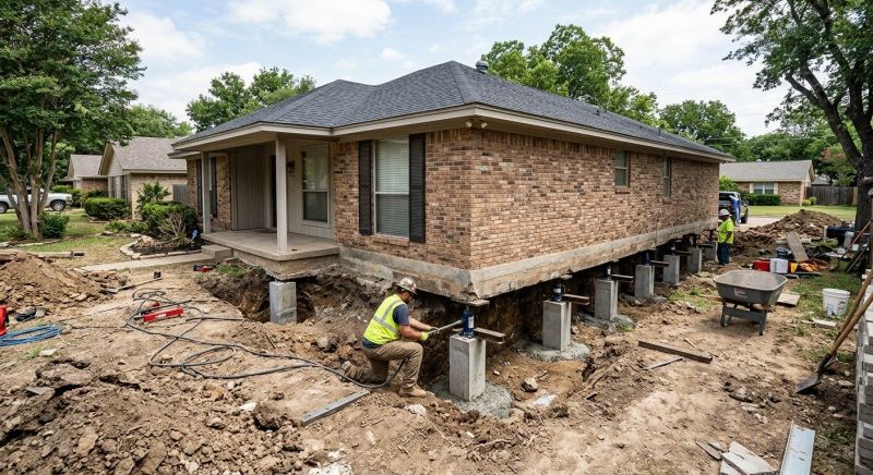 Foundation Raising in Hiram, GA