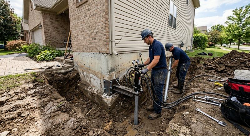 Foundation Settlement Repair in Cherokee County, GA