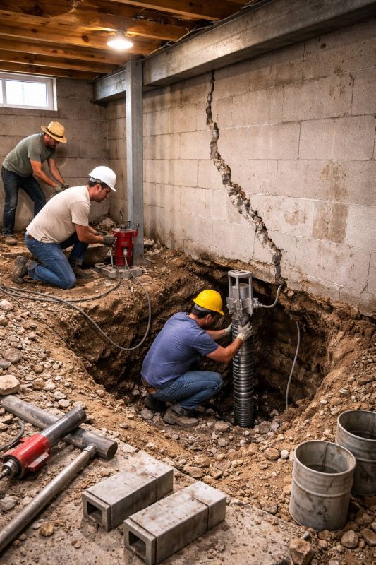 Foundation Structural Repair in Cartersville, GA