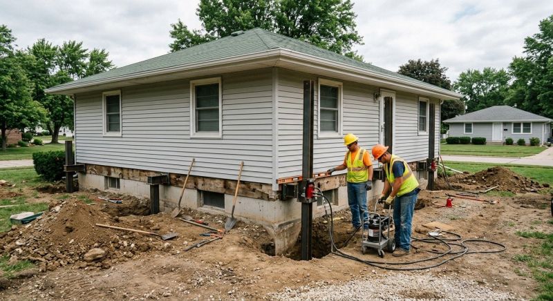 Home Foundation Leveling in Cobb County, GA