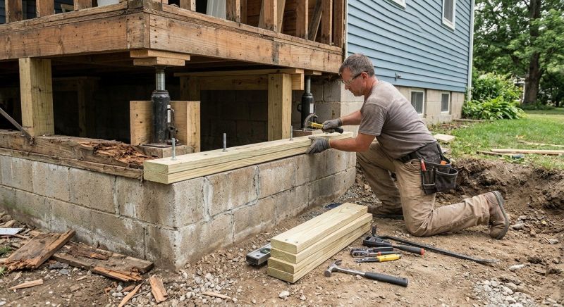 House Foundation Repair in Buford, GA