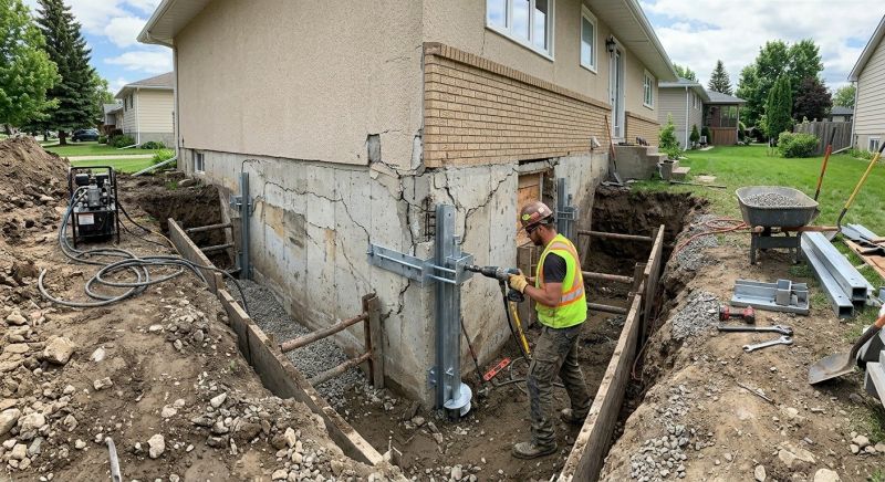 House Foundation Repair in Woodstock, GA