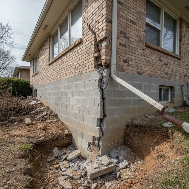 House Settling Repair in Cherokee County, GA