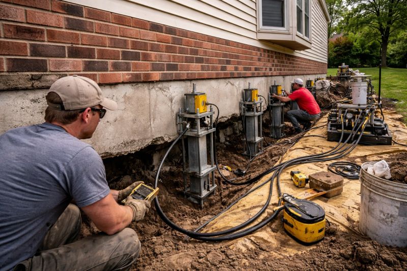 Settling Foundation Service in Suwanee, GA