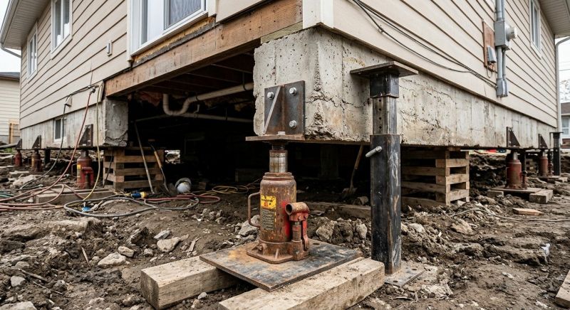 Sinking Foundation Lifting in Cherokee County, GA