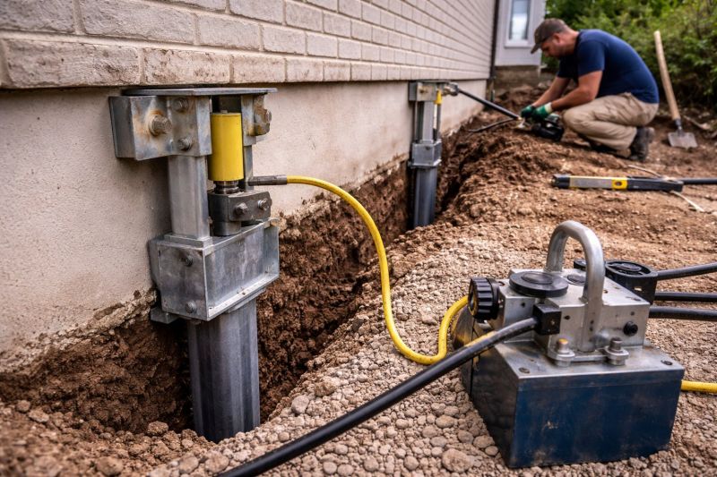 Sinking Foundation Repair in Ball Ground, GA