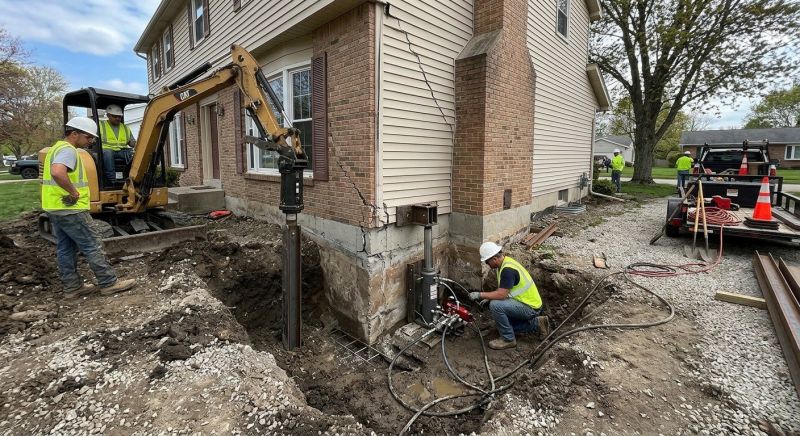Sinking Foundation Repair in Powder Springs, GA