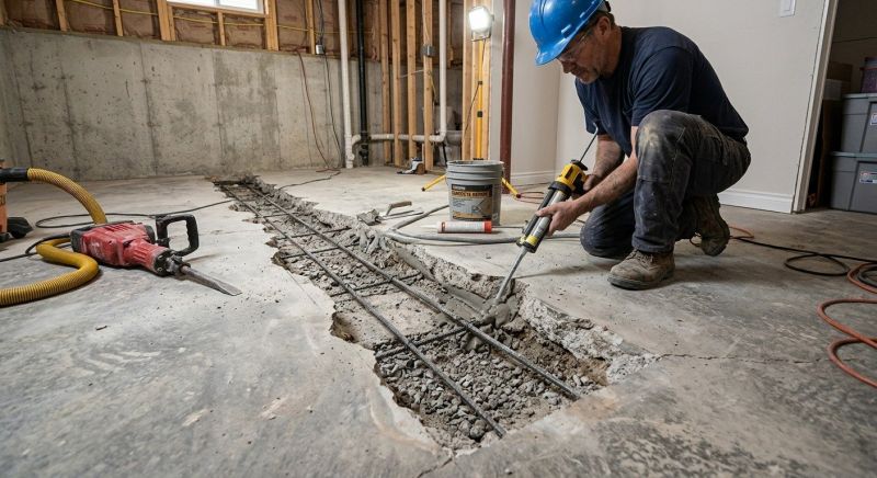 Slab Foundation Repair in Cherokee County, GA