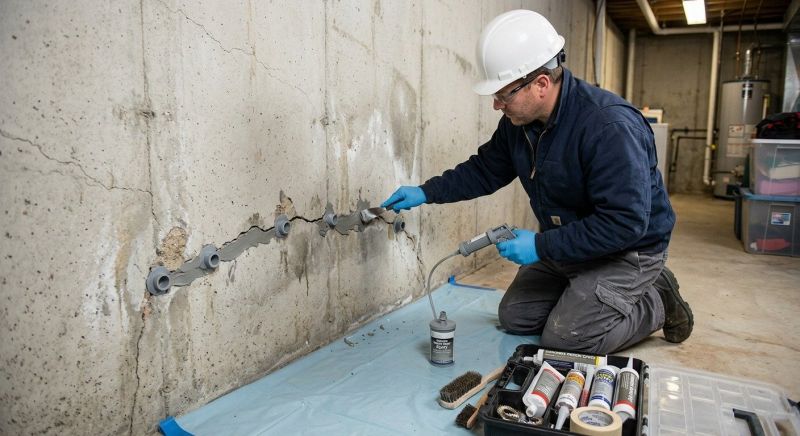 Structural Crack Repair in Cherokee County, GA