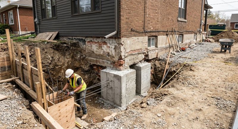 Structural Underpinning in Cherokee County, GA