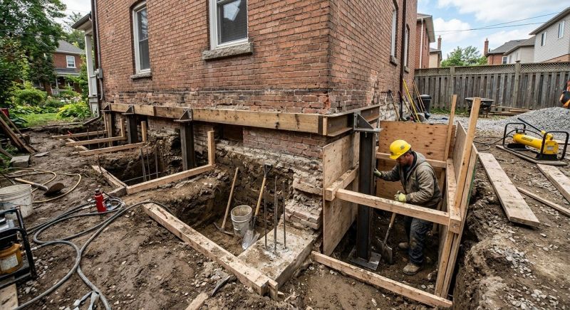 Structural Underpinning in Cherokee County, GA