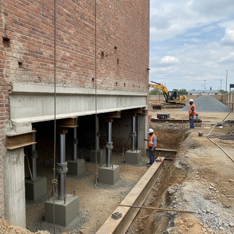Structural Underpinning in Cherokee County, GA