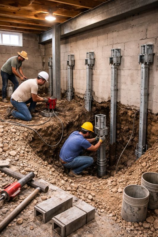 Underpinning Repair in Cherokee County, GA